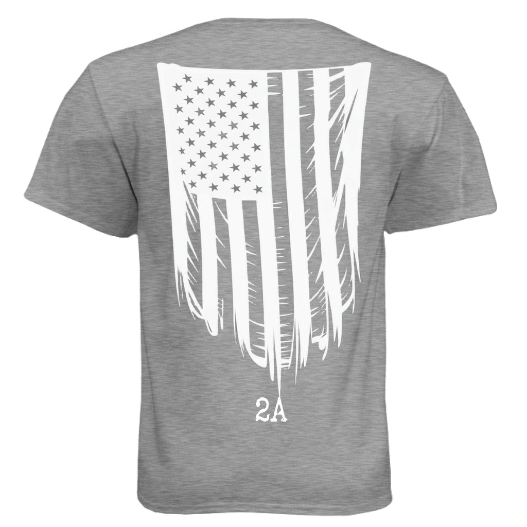 Dark Heather Grey (60/40) - BACK